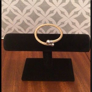 Stainless Steel Twisted Spring Bangle